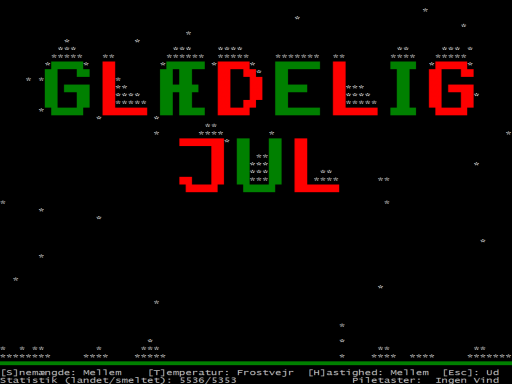 Screenshot of Glædelig Jul