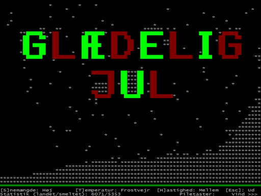 Screenshot of Glædelig Jul