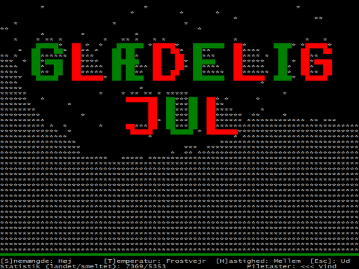 Screenshot of Glædelig Jul
