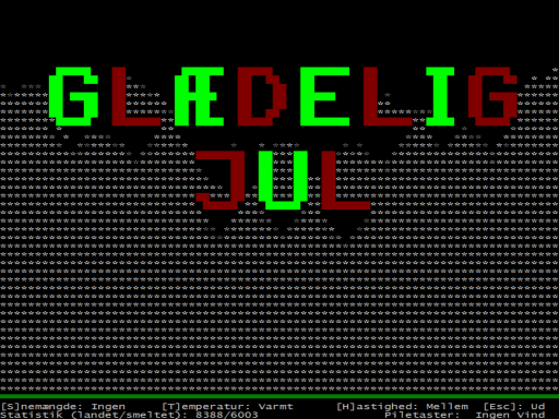 Screenshot of Glædelig Jul