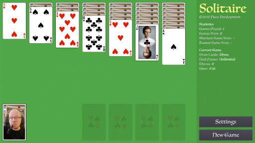 Screenshot of Solitaire