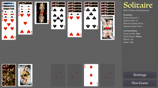 Screenshot of Solitaire