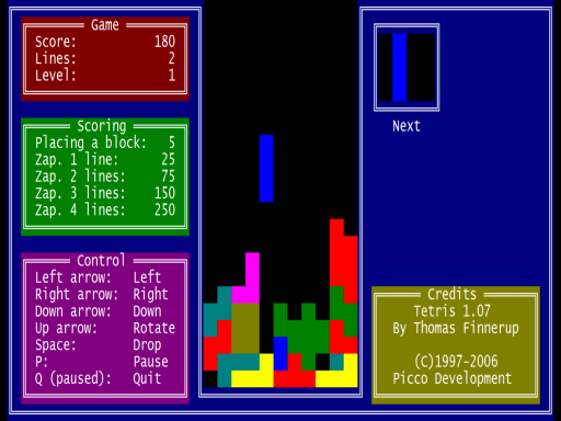 Menu image of Tetris
